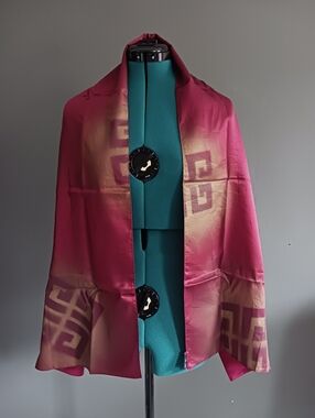 Givenchy Silk Svarf 62" X 17"